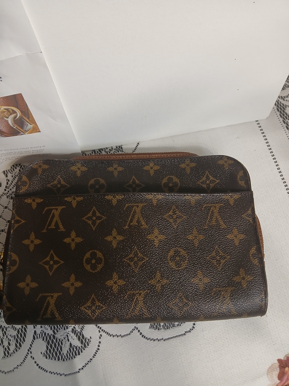 Louis Vuitton Wrislet PLEASE SEE PIC FOR CALLOUTS